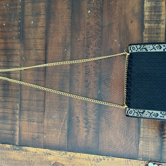 Salvatore Ferragamo Black Quilted Shoulder Bag - Picture 6 of 9